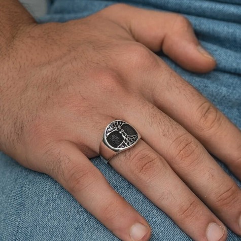 Sterling Silver 925 Ring for Men